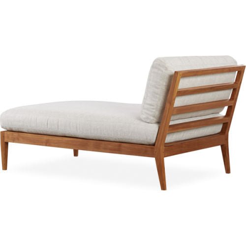 St. Tropez Outdoor Chaise with Cushions - elsie green - furniture