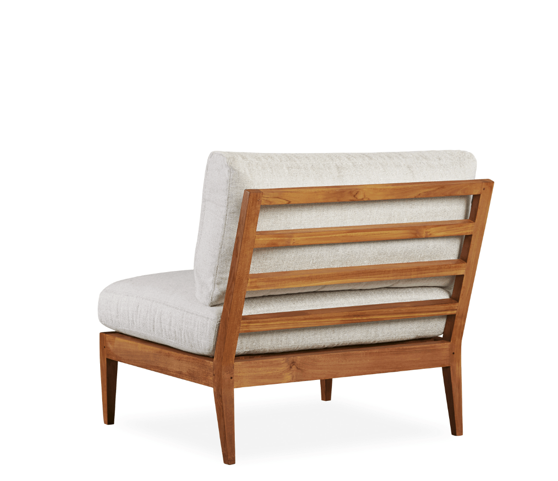 St. Tropez Outdoor Sectional Components with Cushions - elsie green - furniture