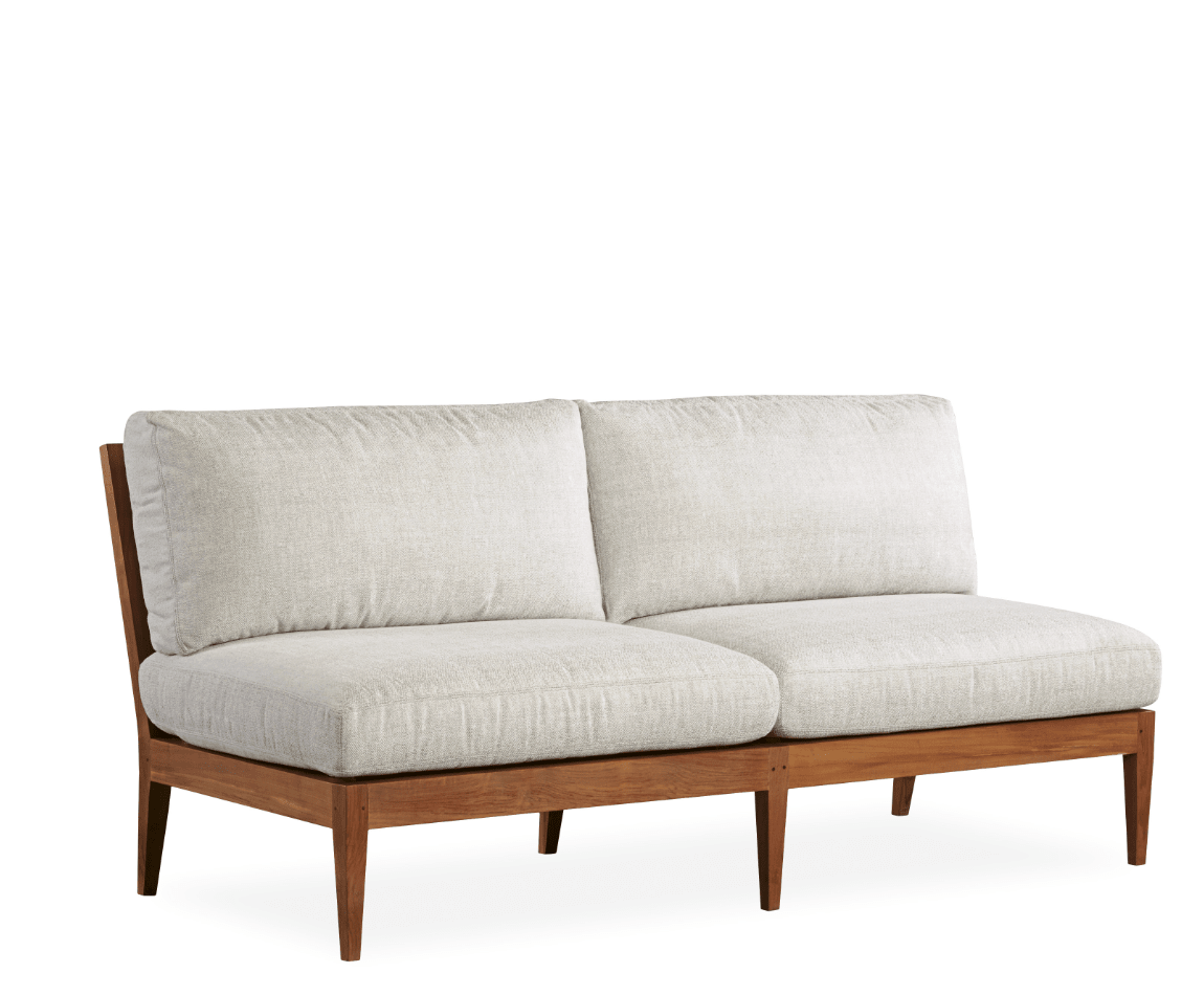 St. Tropez Outdoor Sectional Components with Cushions - elsie green - furniture