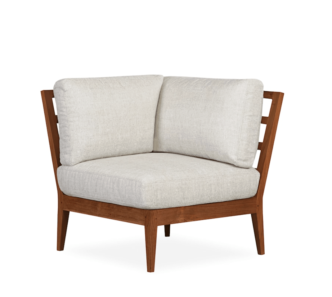 St. Tropez Outdoor Sectional Components with Cushions - elsie green - furniture