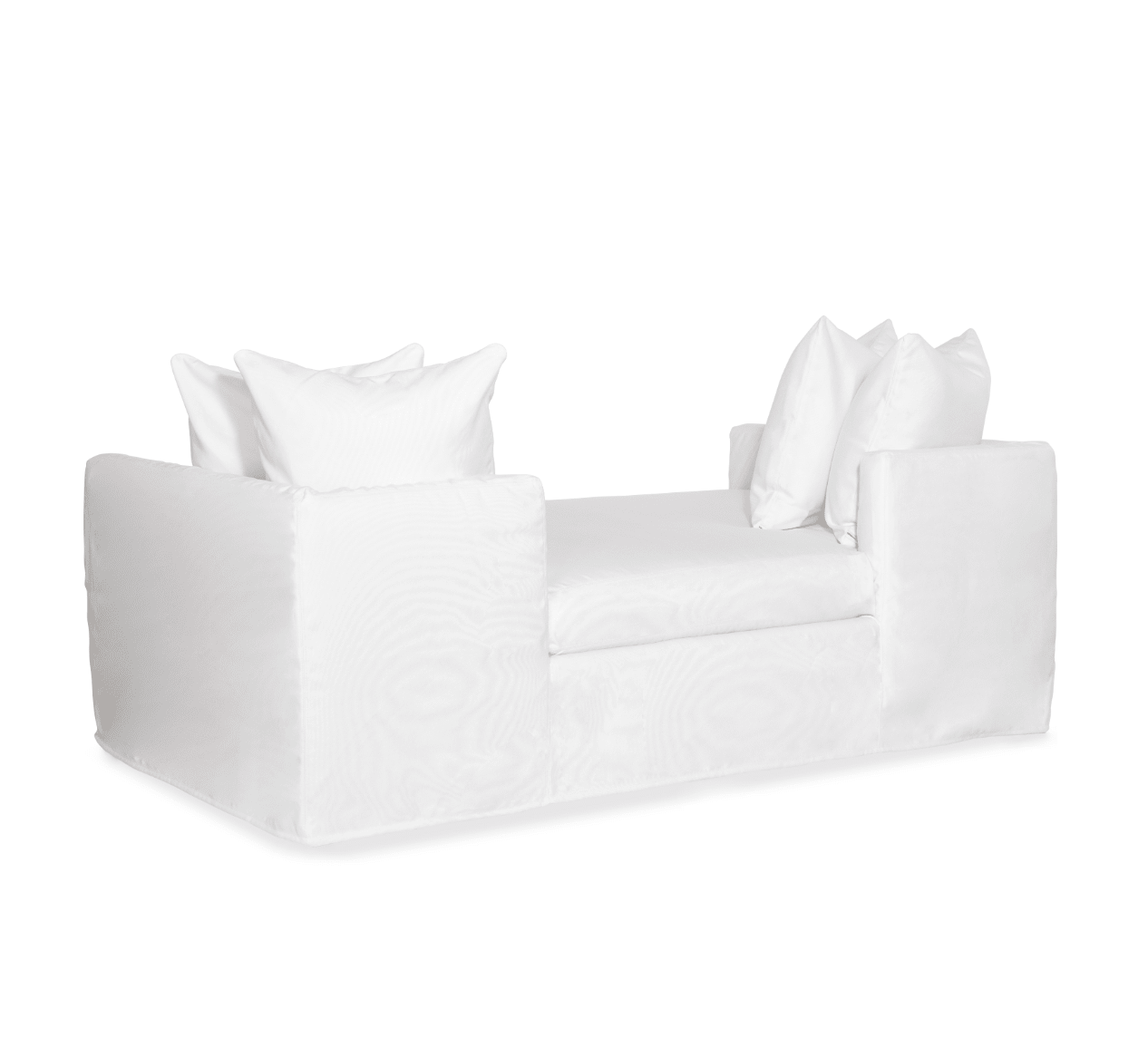 St. Tropez Outdoor Slipcovered Daybed - elsie green -