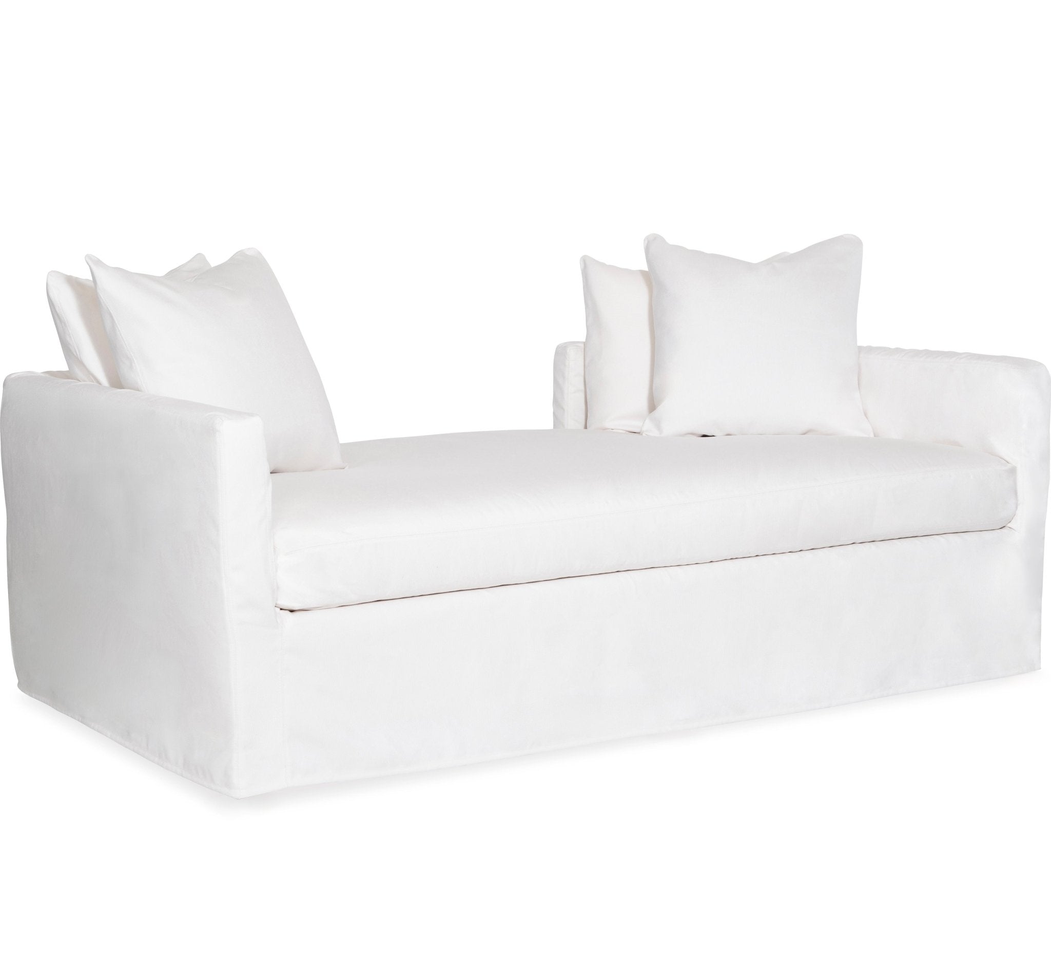 St. Tropez Outdoor Slipcovered Daybed - elsie green -