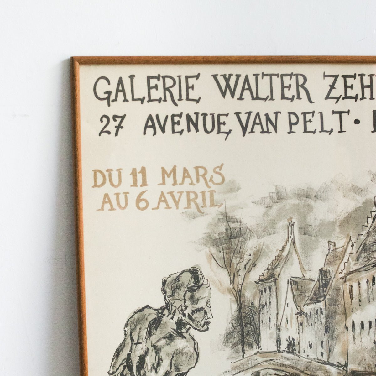 Steinlen & Poix Exhibit Advertisement - elsie green - art