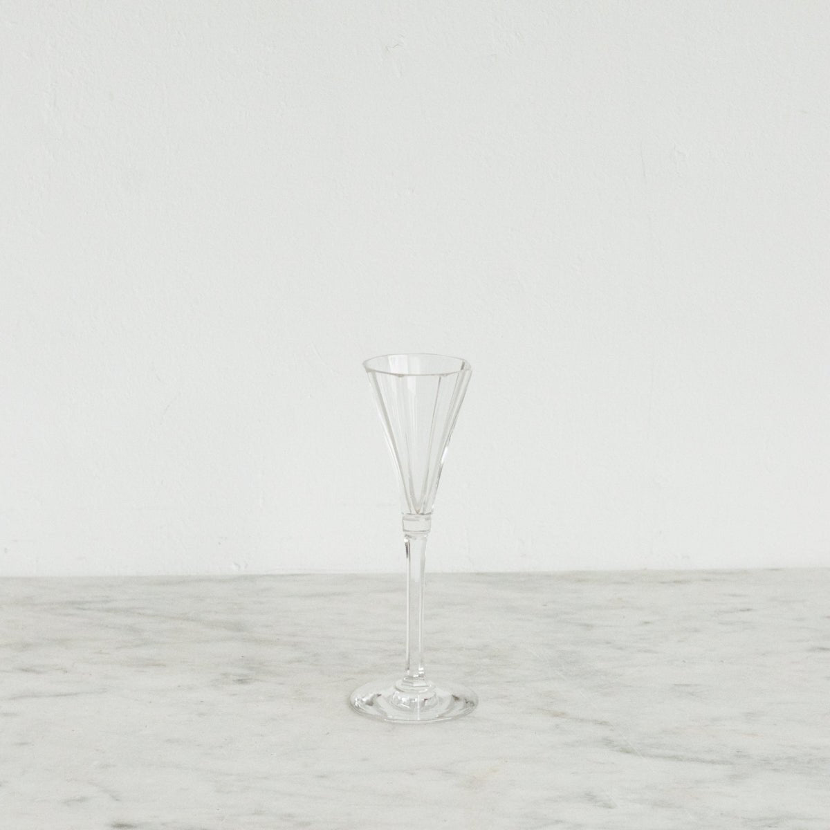 Stemmed Crystal Shot Glass Set Of 4 - elsie green - The French Kitchen