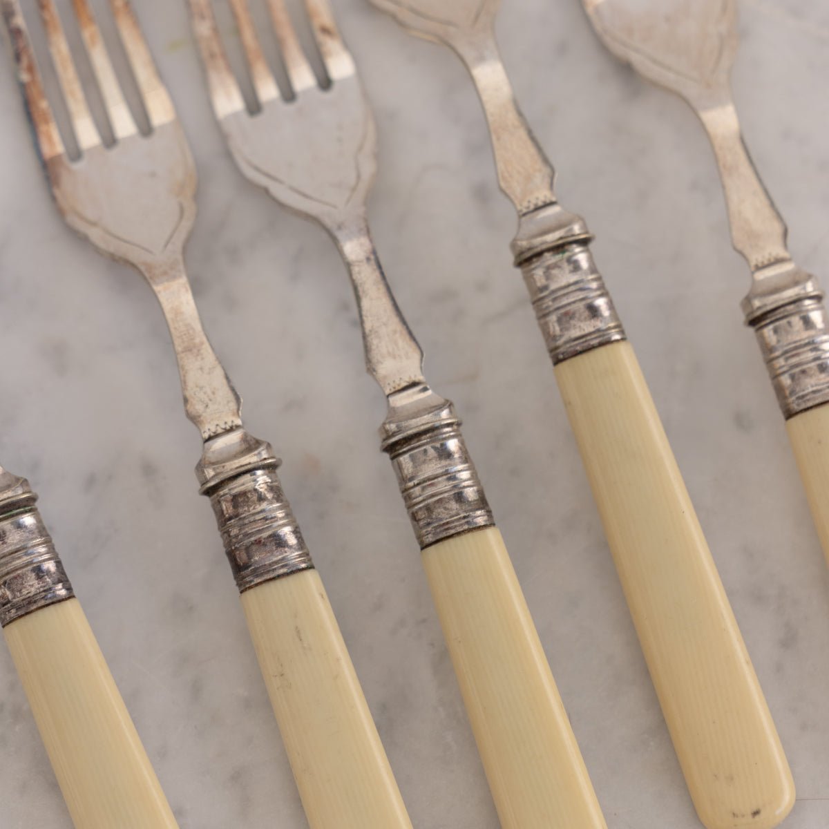 Sterling & Bone Fork Set of 5 - elsie green - the french kitchen