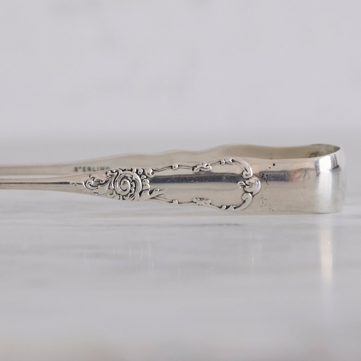 Sterling Silver Sugar Tongs | The Patrick Orbe Collection - elsie green - the french kitchen