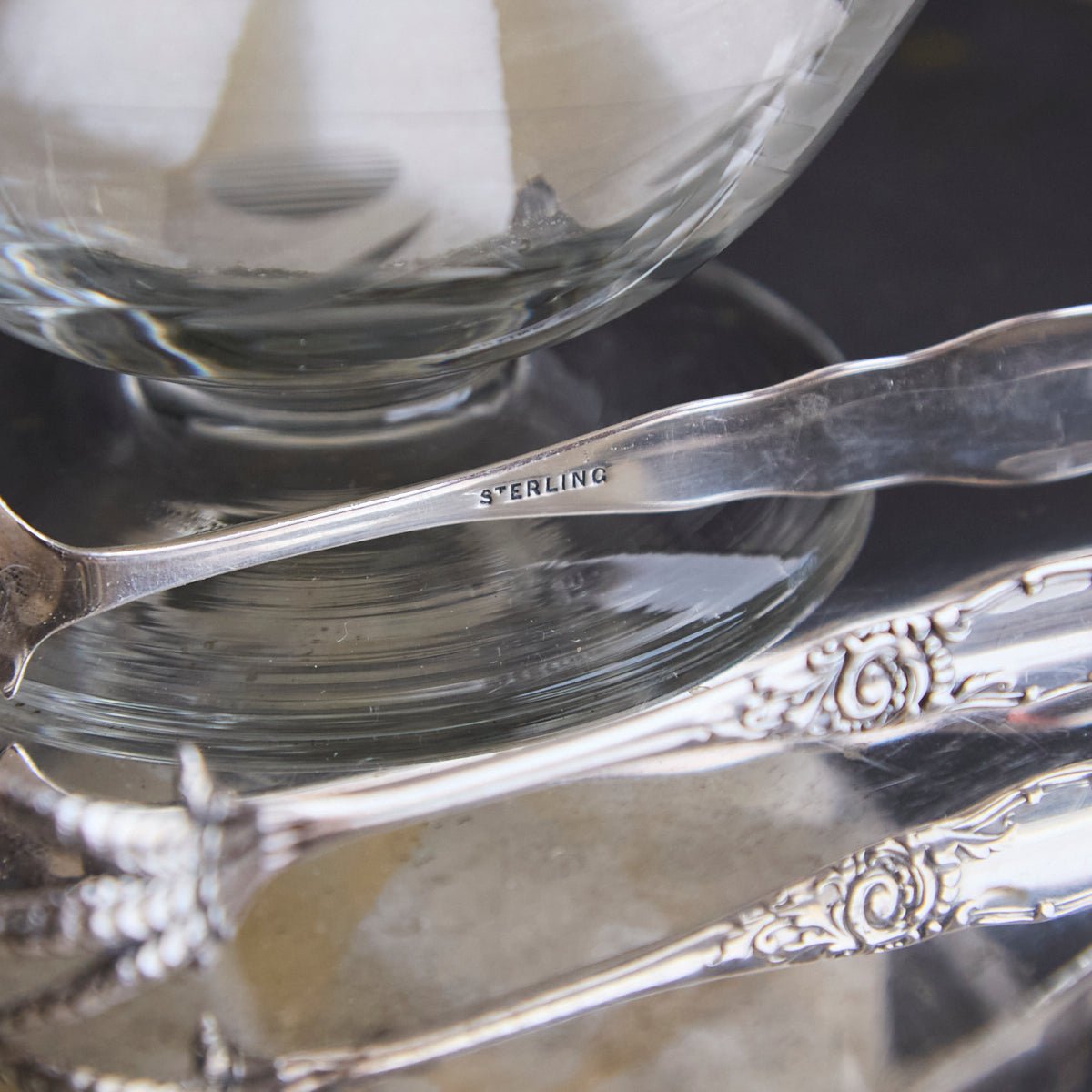 Sterling Silver Sugar Tongs | The Patrick Orbe Collection - elsie green - the french kitchen
