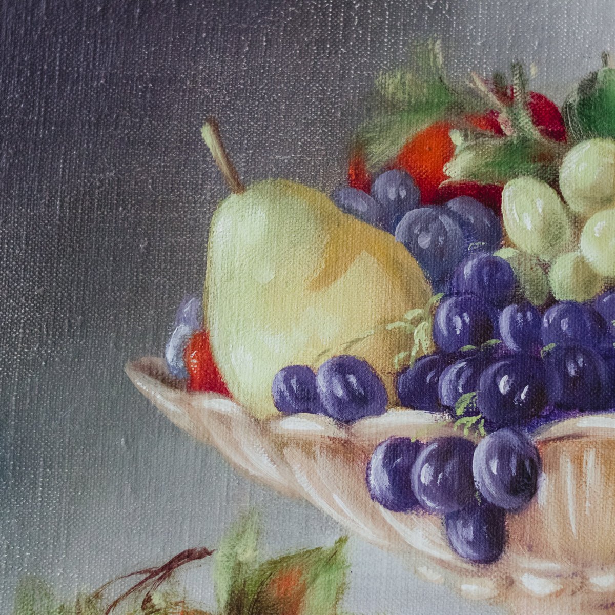 Still Life with Fruit Oil Painting - elsie green - art