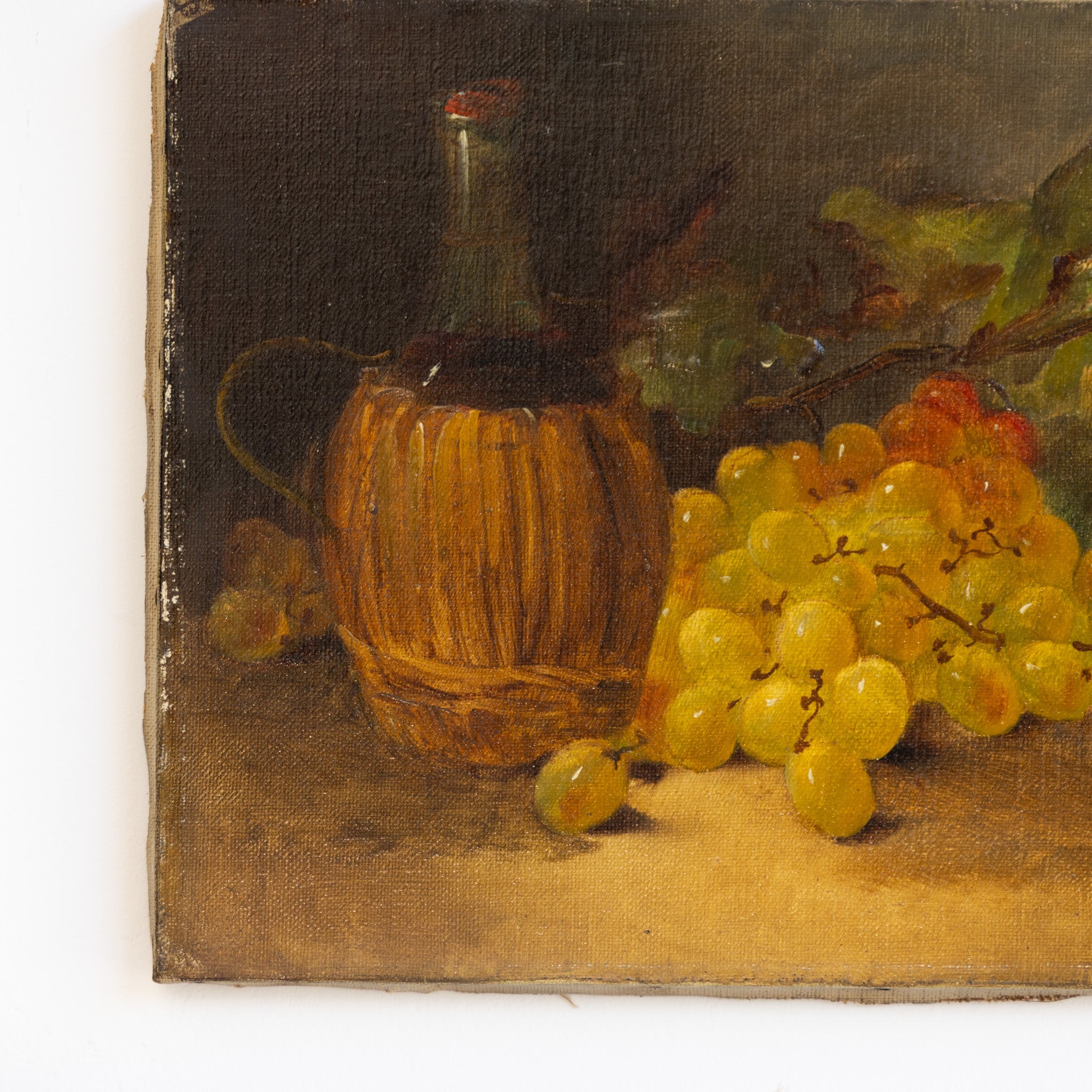 Still Life with Grapes Oil Painting - elsie green - art