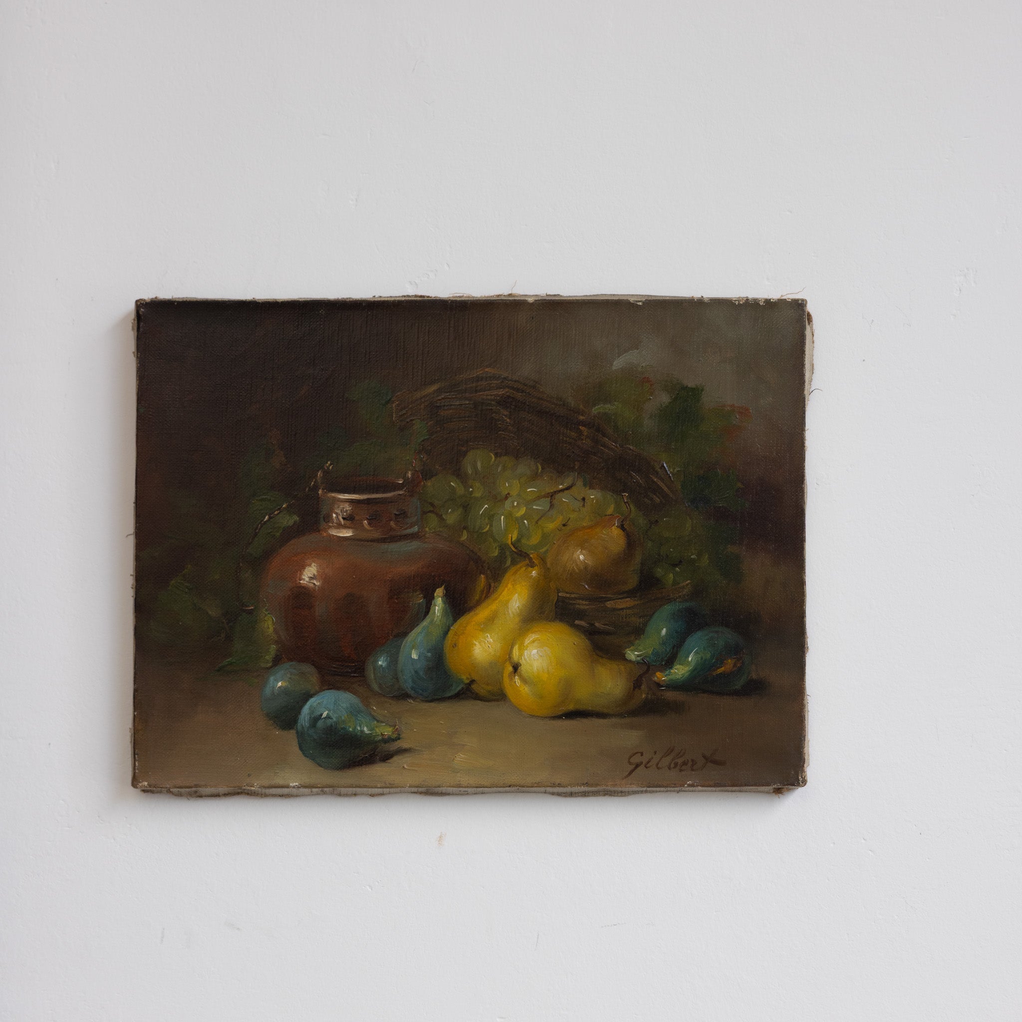 Still Life with Pears Oil Painting - elsie green - art