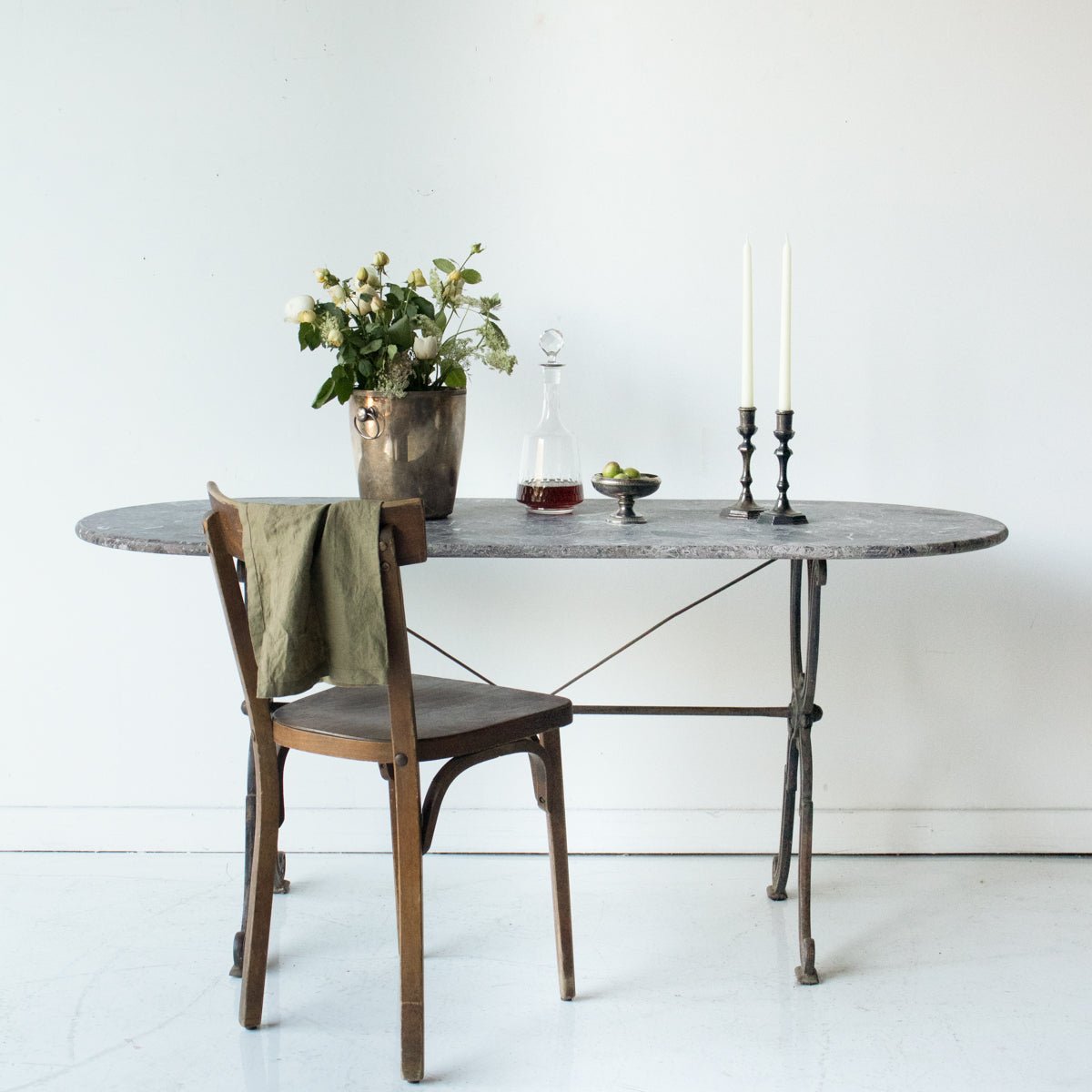 Stone Bistro Table - elsie green - Furniture