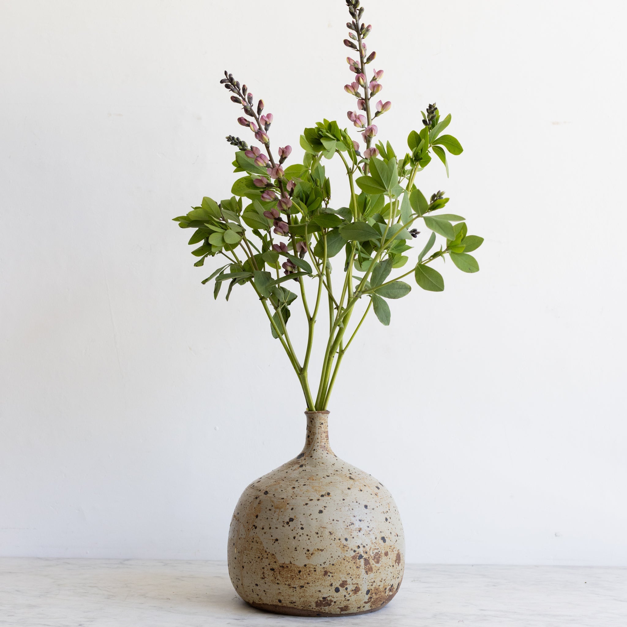 Stoneware Bud Vase | Signed by Artist - elsie green - decor