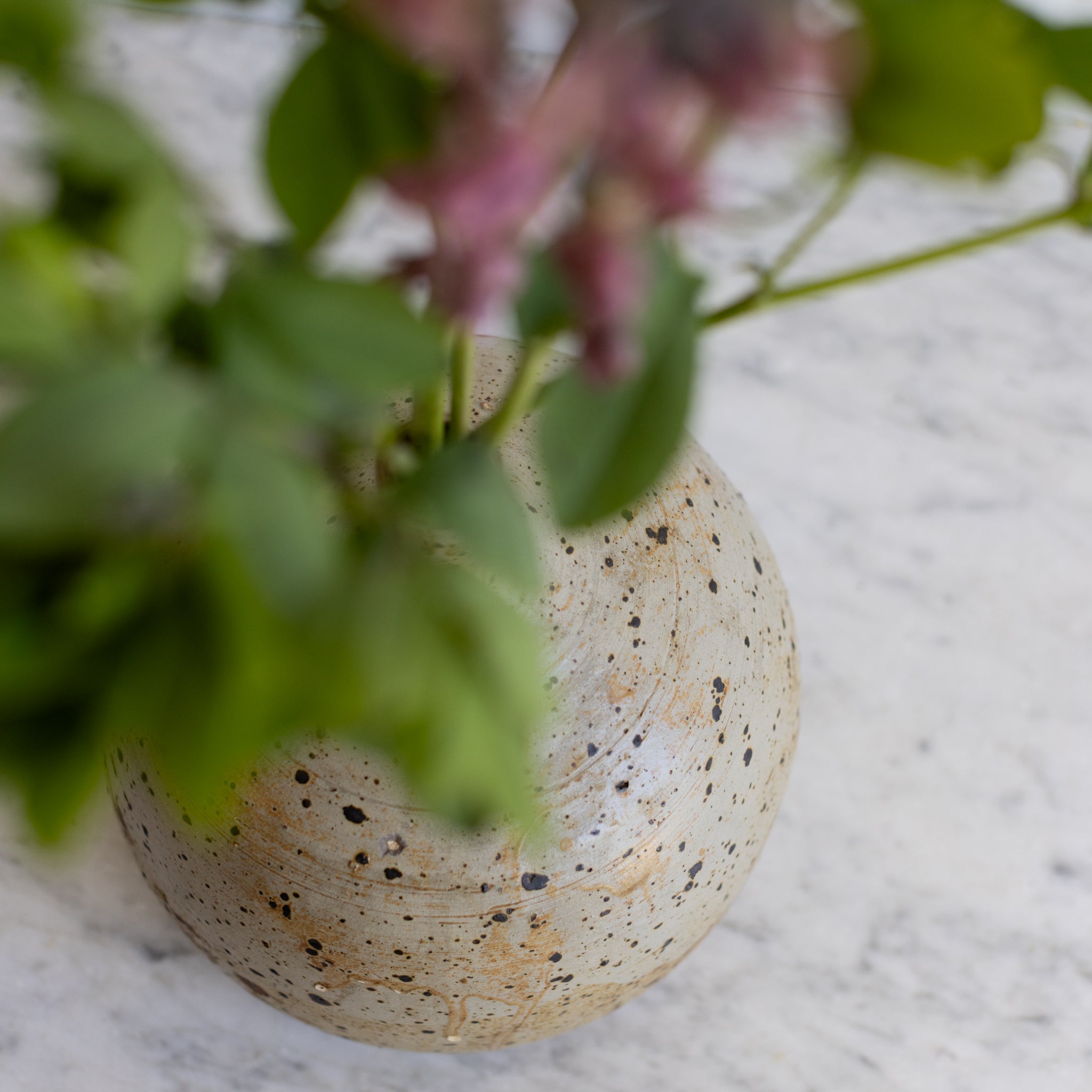Stoneware Bud Vase | Signed by Artist - elsie green - decor