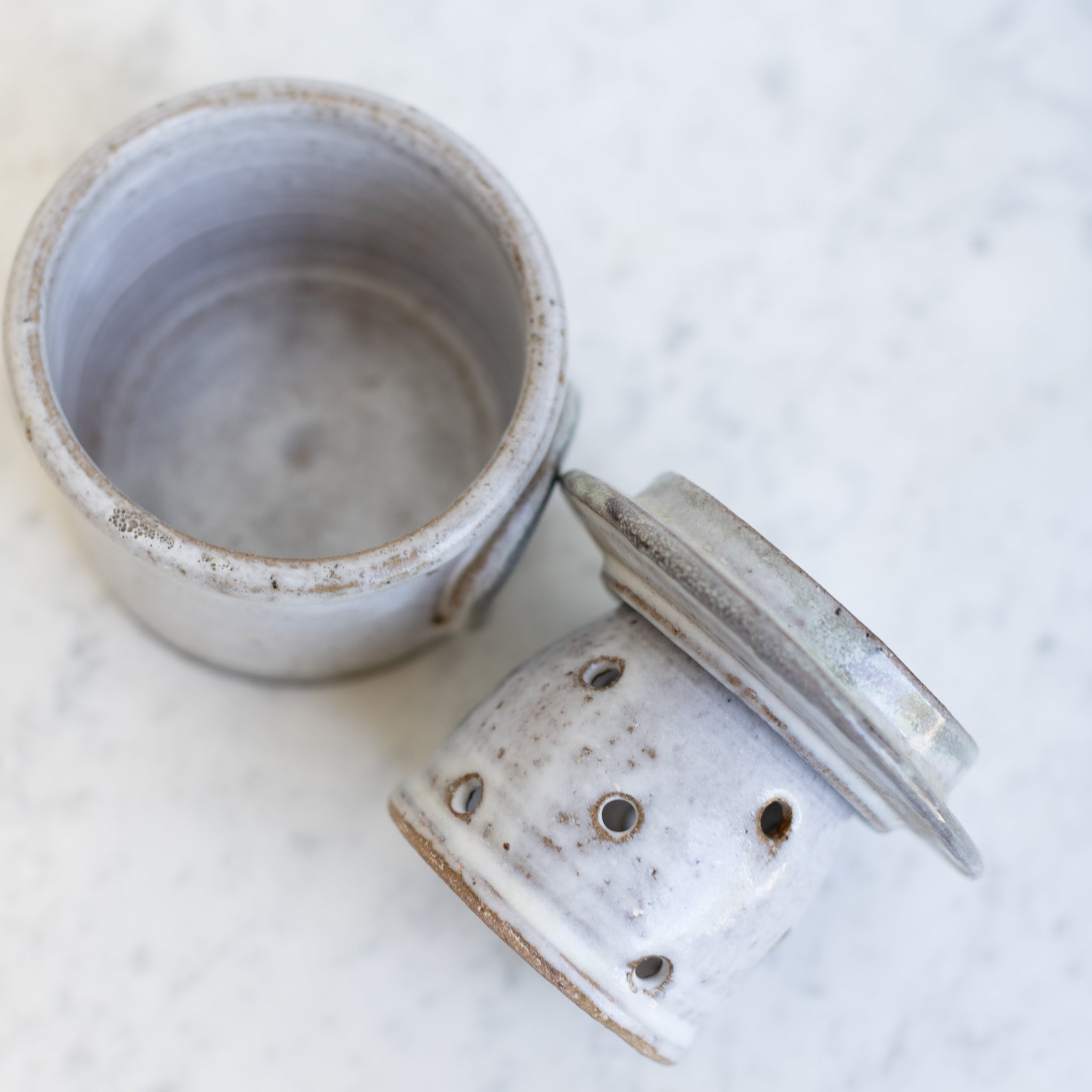 Stoneware Butter Keeper - elsie green - the french kitchen