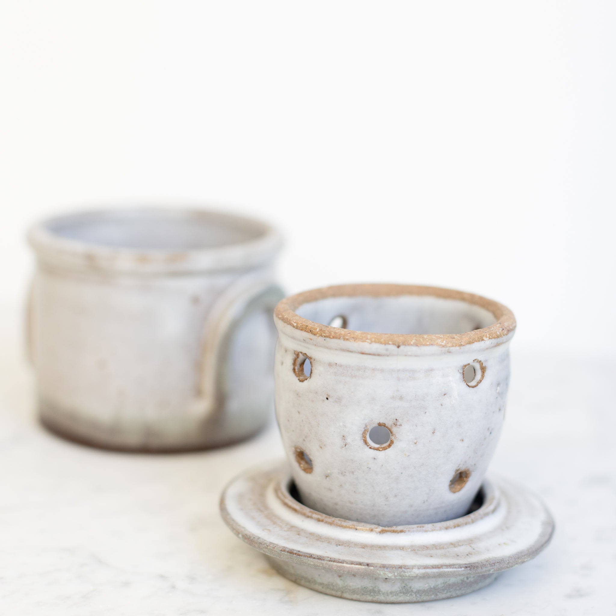 Stoneware Butter Keeper - elsie green - the french kitchen