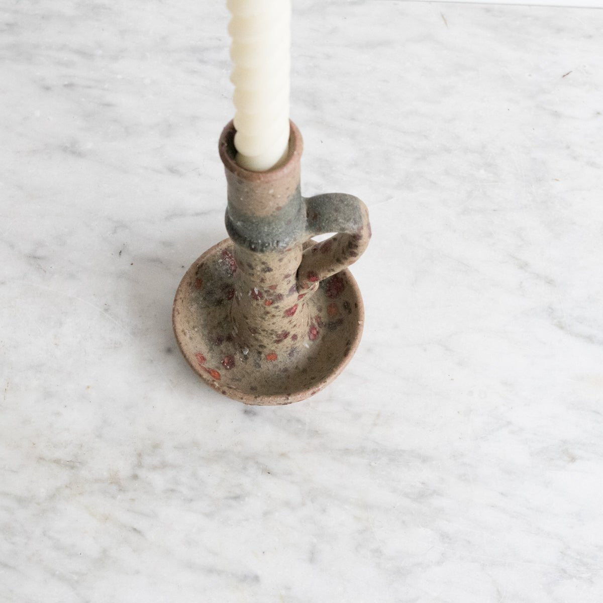 Stoneware Candlestick | Signed By Artist - elsie green - decor