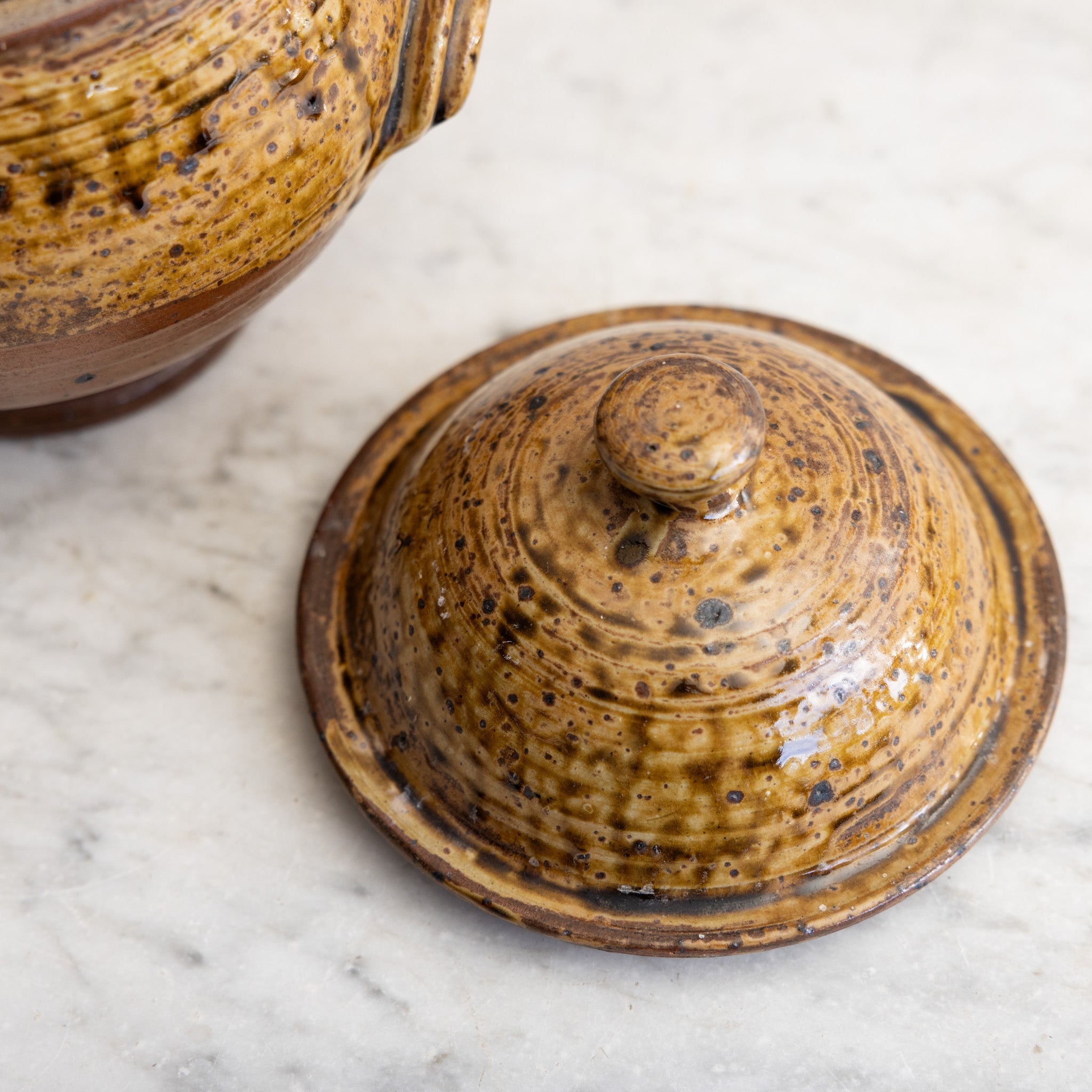 Stoneware Crock with Lid - elsie green - the french kitchen