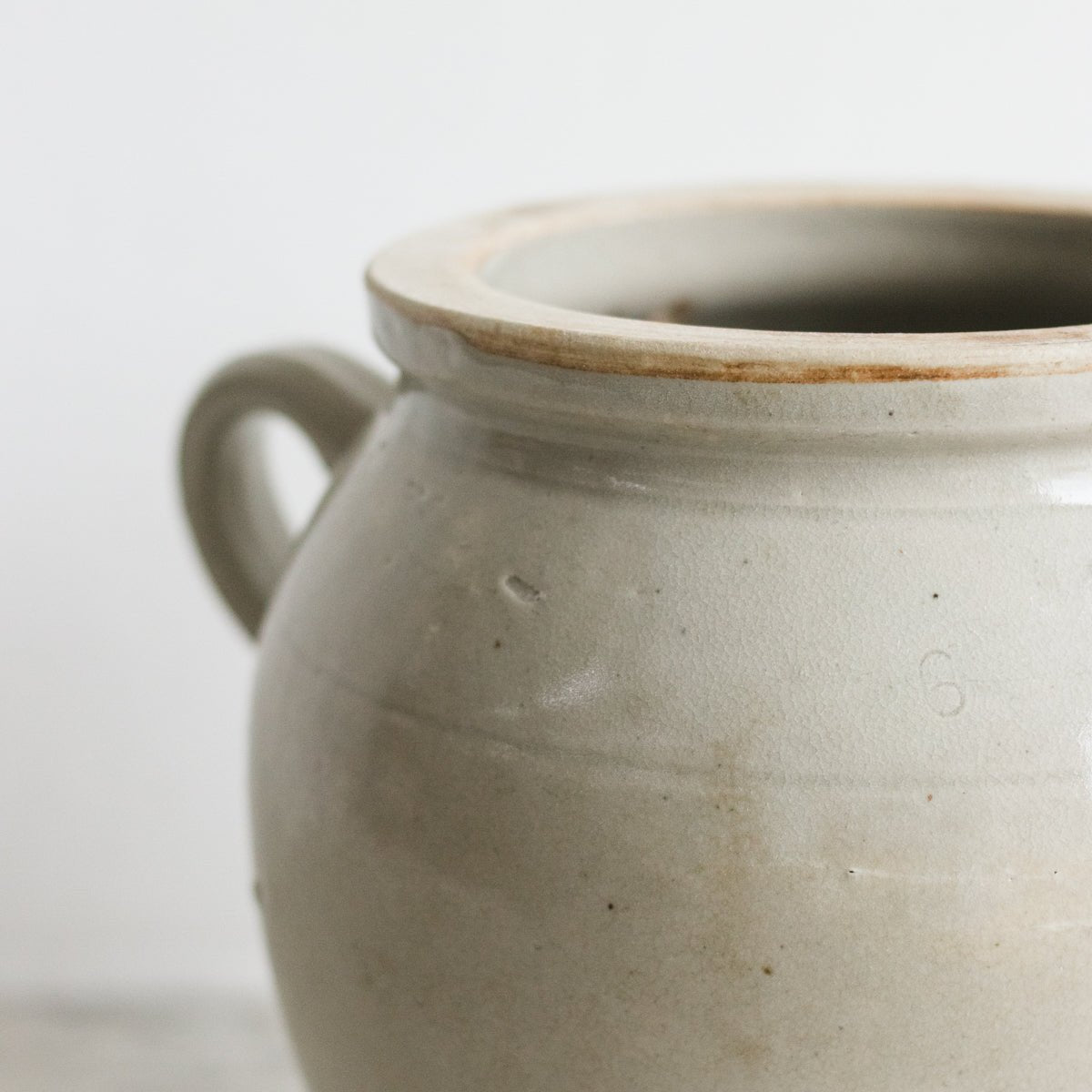 Stoneware Crock with Two Handles - elsie green - The French Kitchen