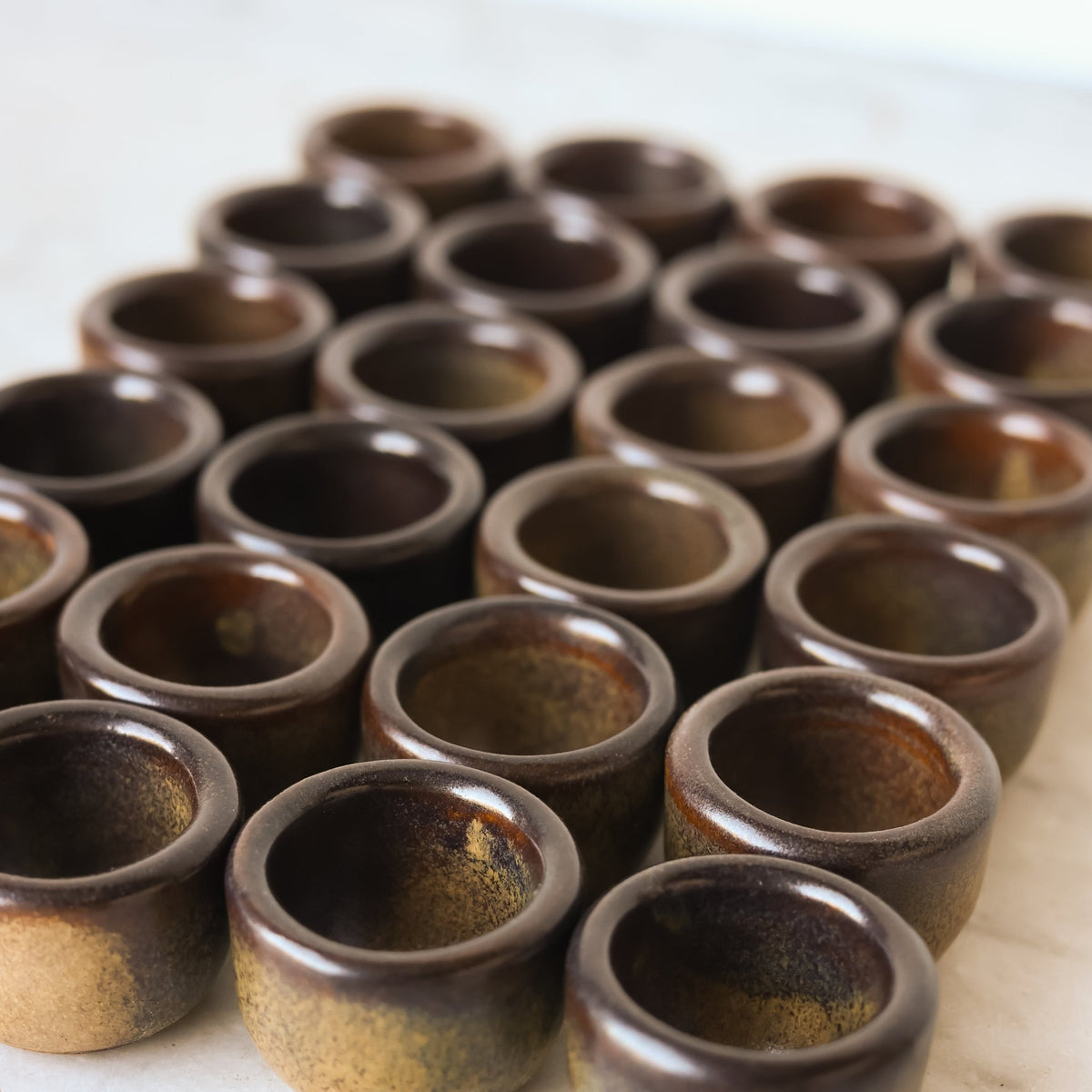 Stoneware Escargot Pot Set of 8 - elsie green - the french kitchen