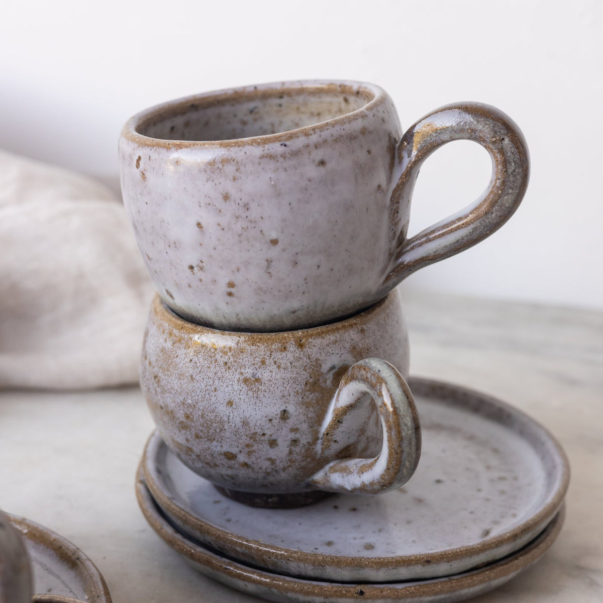 Stoneware Espresso Set | 10 Pieces - elsie green - the french kitchen