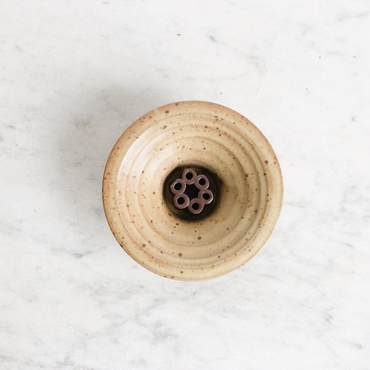 Stoneware Flower Frog | Daniel De Montmollin - elsie green - decor