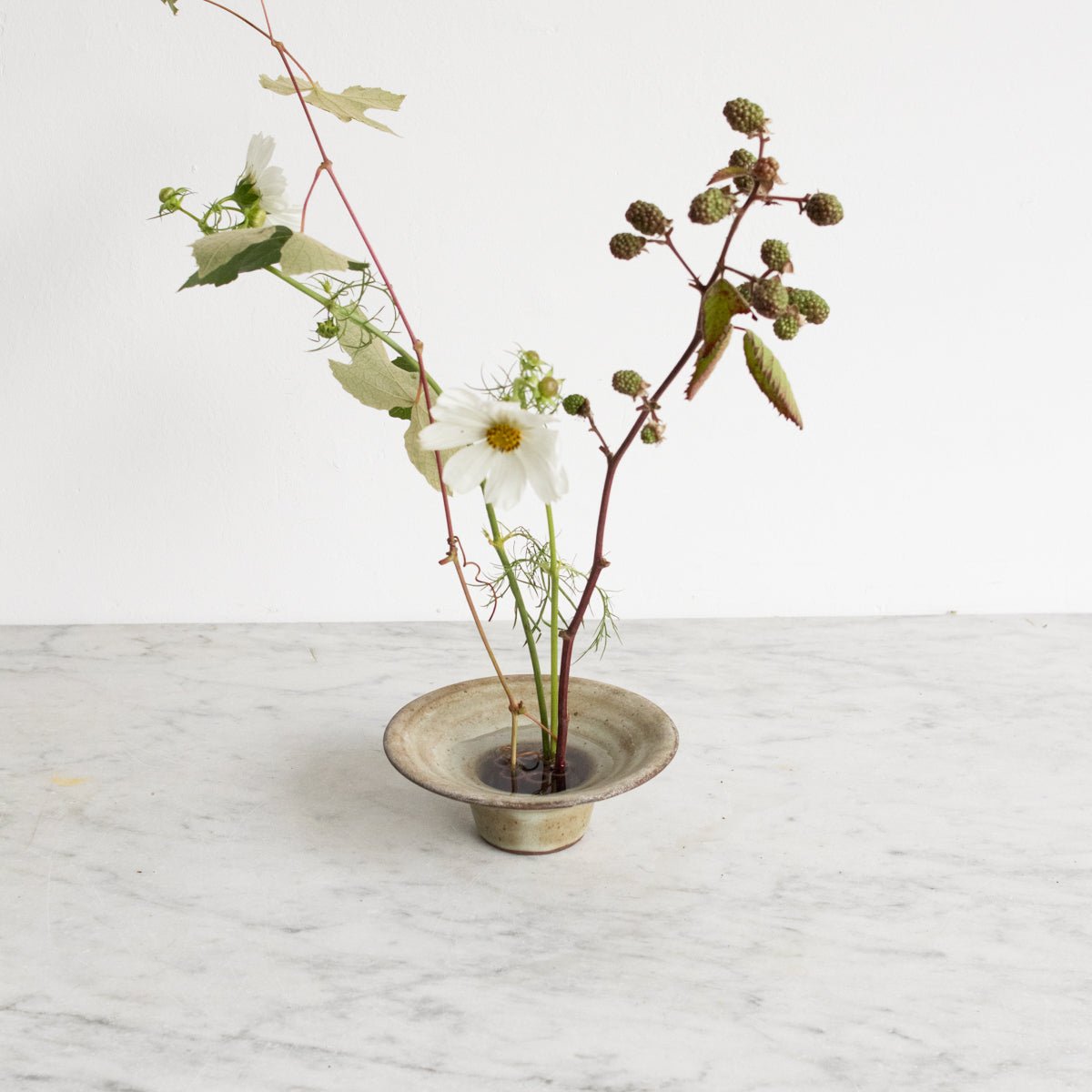 Stoneware Flower Frog | Daniel De Montmollin - elsie green - decor