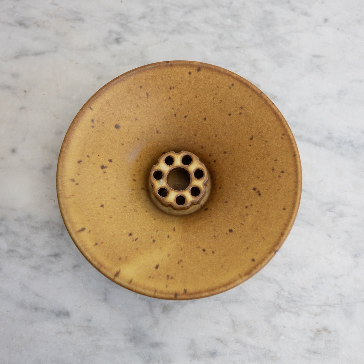 Stoneware Flower Frog | Daniel De Montmollin - elsie green - decor