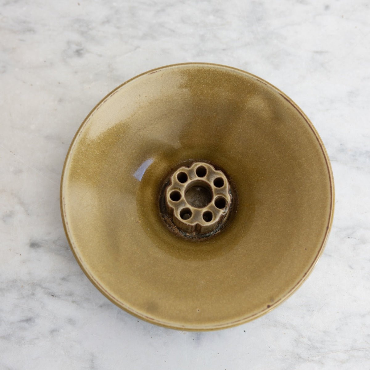 Stoneware Flower Frog | Daniel De Montmollin - elsie green - decor