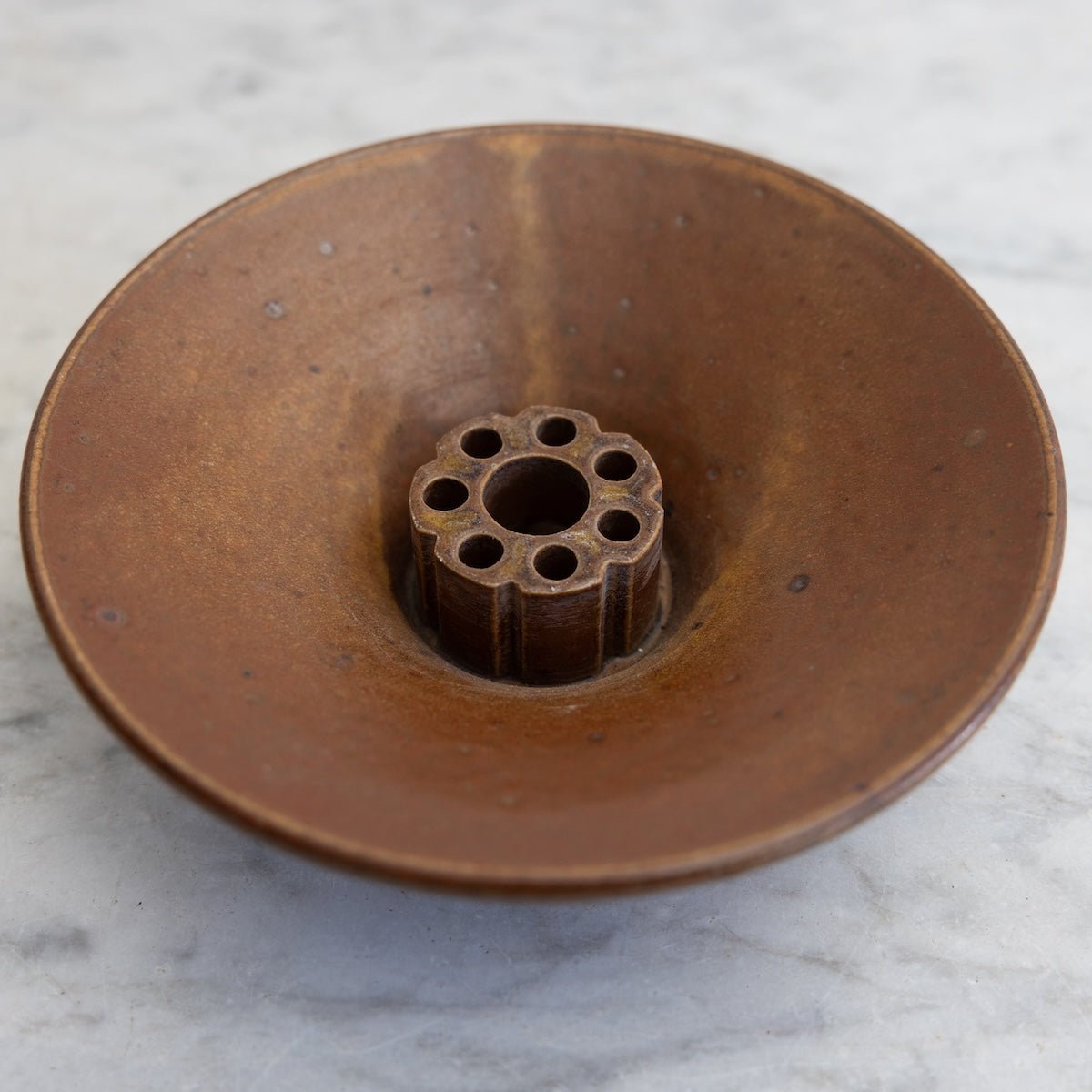 Stoneware Flower Frog | Daniel De Montmollin - elsie green - decor