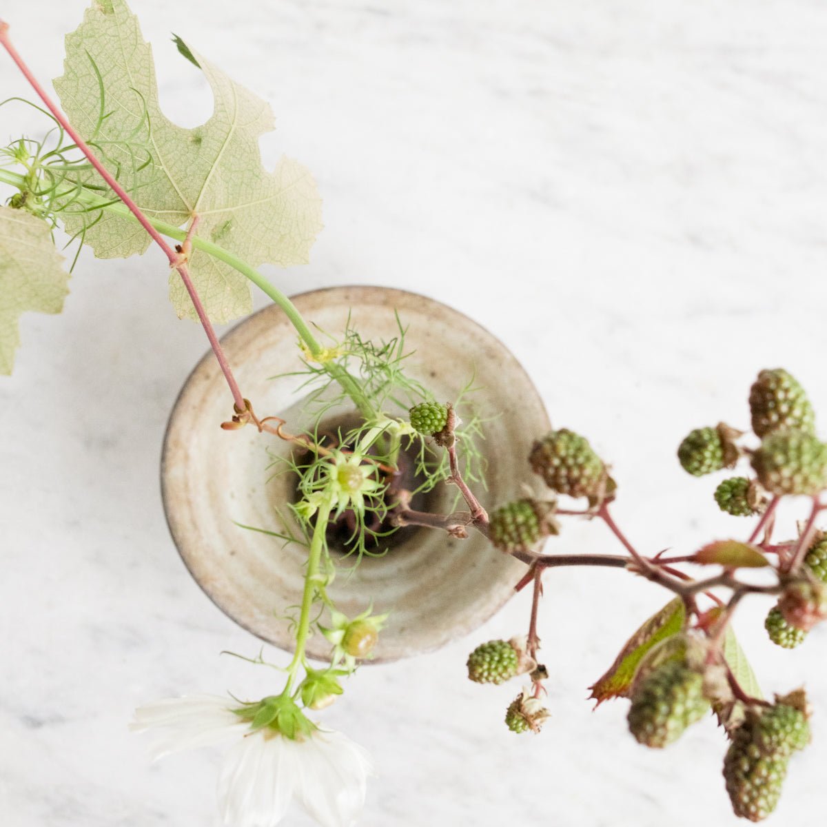 Stoneware Flower Frog | Daniel De Montmollin - elsie green - decor