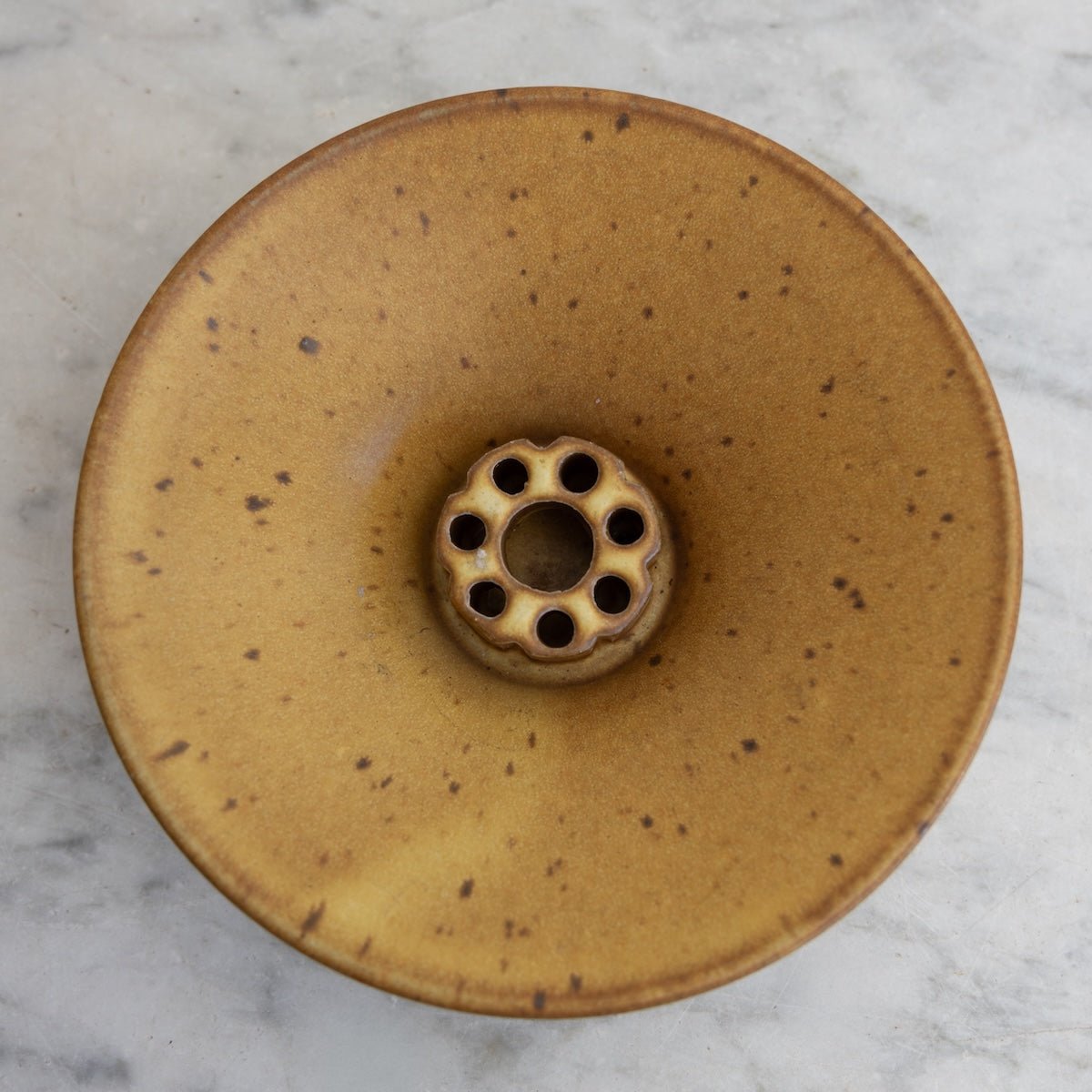 Stoneware Flower Frog | Daniel De Montmollin - elsie green - decor