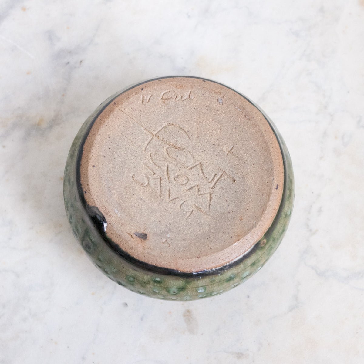 Stoneware Flower Frog | Fontgambault Abbey - elsie green - decor