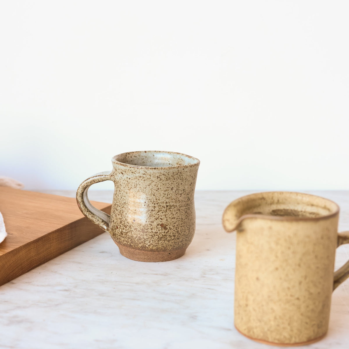 Stoneware Gravy Pitcher - elsie green - the french kitchen
