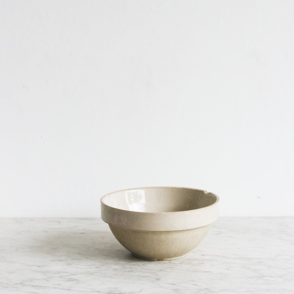 Stoneware Mixing Bowl with Wood Spoon - elsie green - the french kitchen