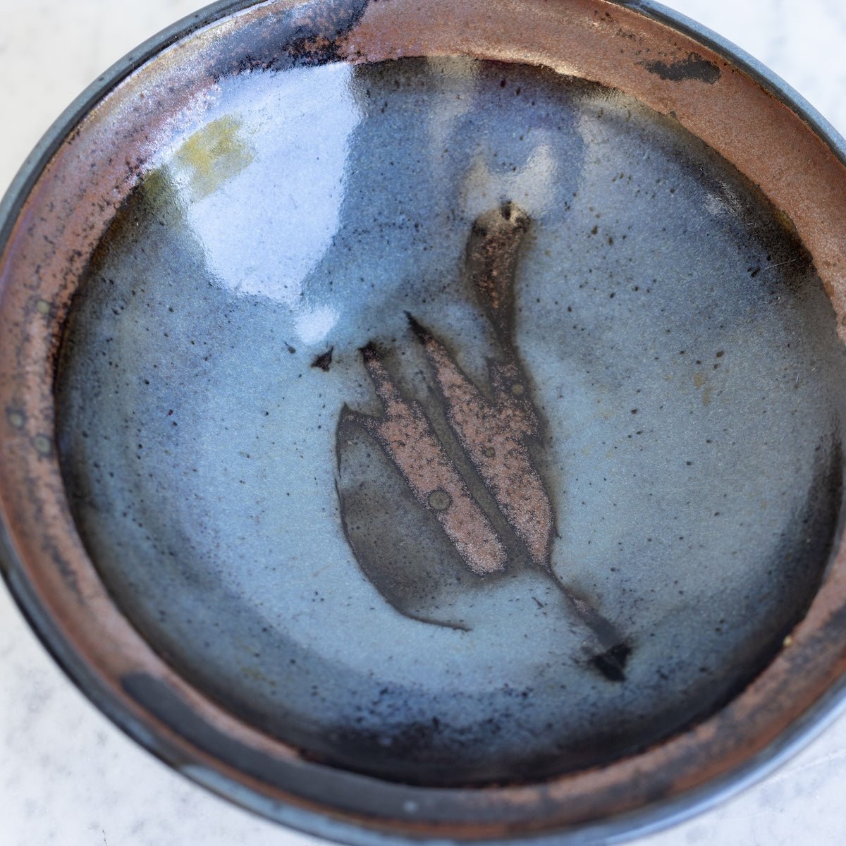 Stoneware Pedestal Bowl | Signed by Artist - elsie green - the french kitchen