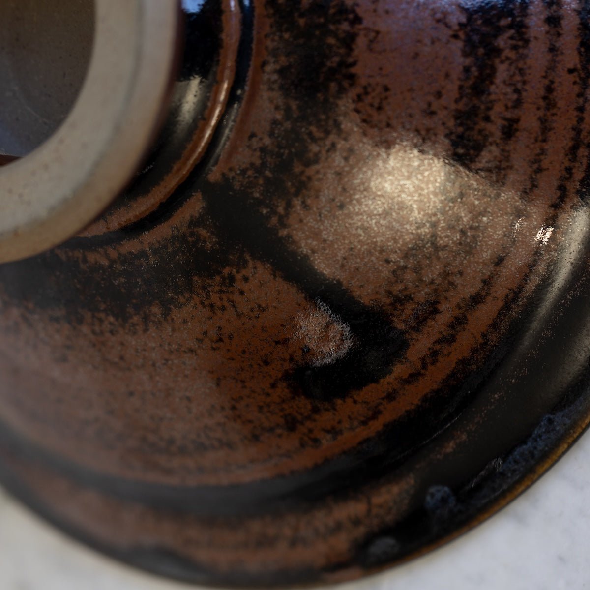 Stoneware Pedestal Bowl | Signed by Artist - elsie green - the french kitchen