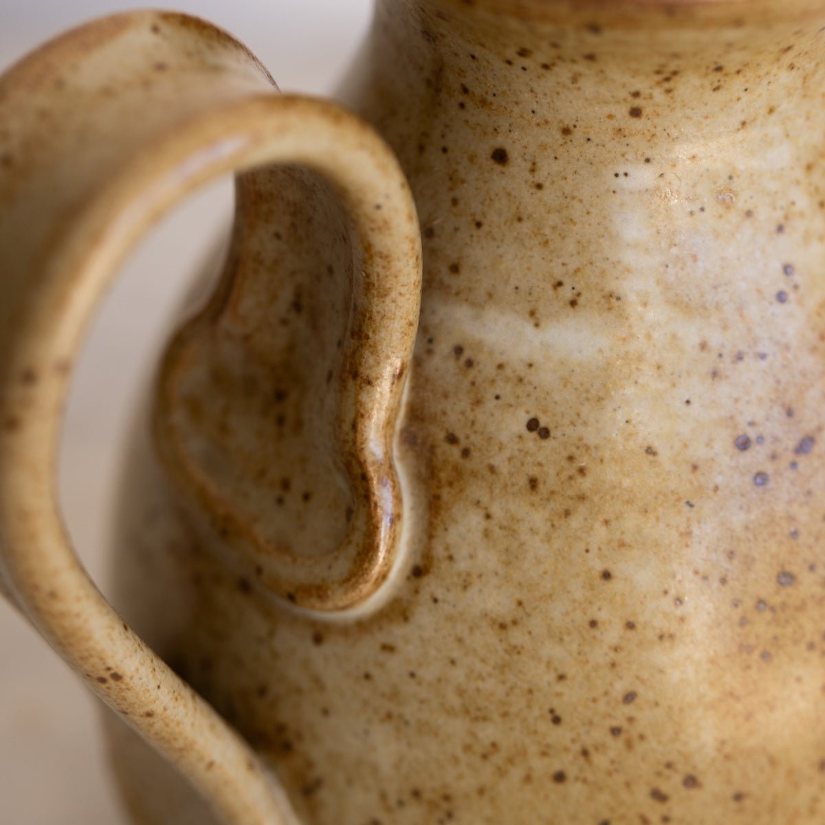 Stoneware Pitcher | Signed by Artist - elsie green - decor