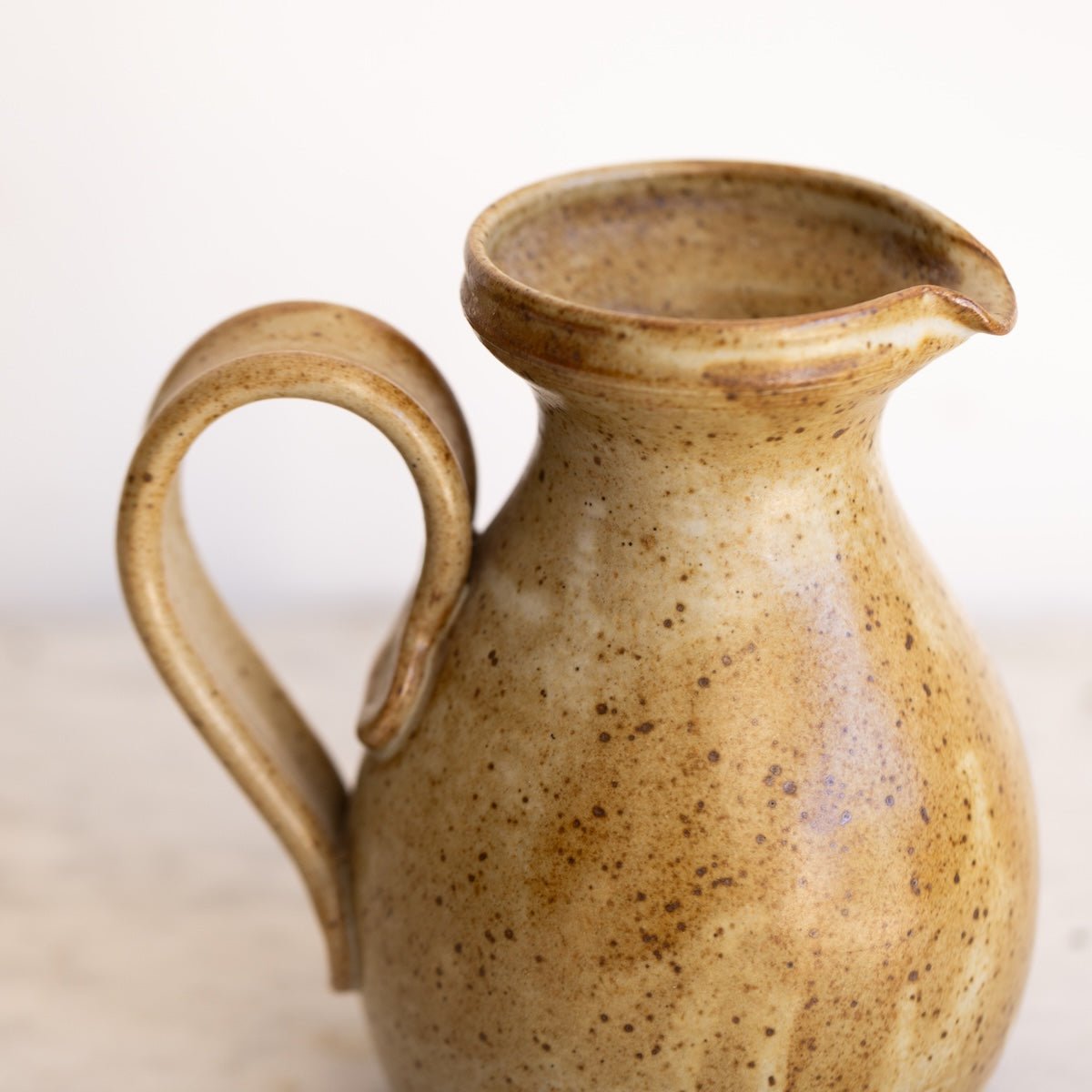 Stoneware Pitcher | Signed by Artist - elsie green - decor