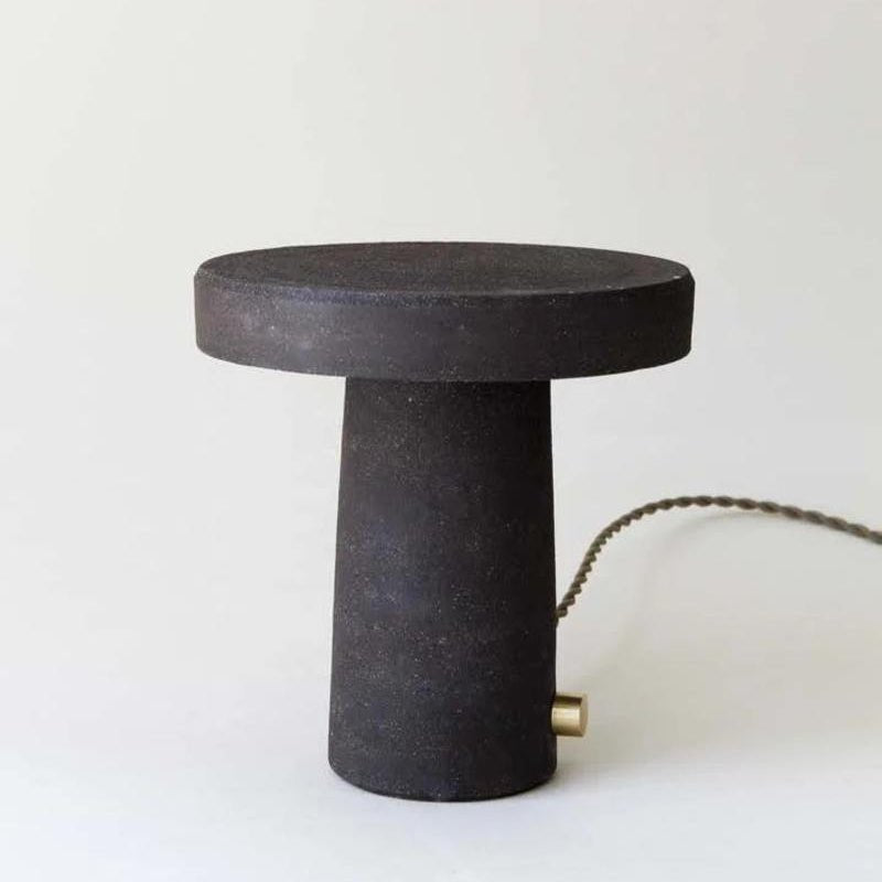 Stoneware Sculpture Accent Lamp - elsie green - decor