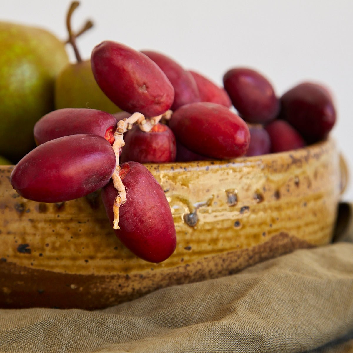 Stoneware Serving Bowl | Signed by Artist - elsie green - the french kitchen
