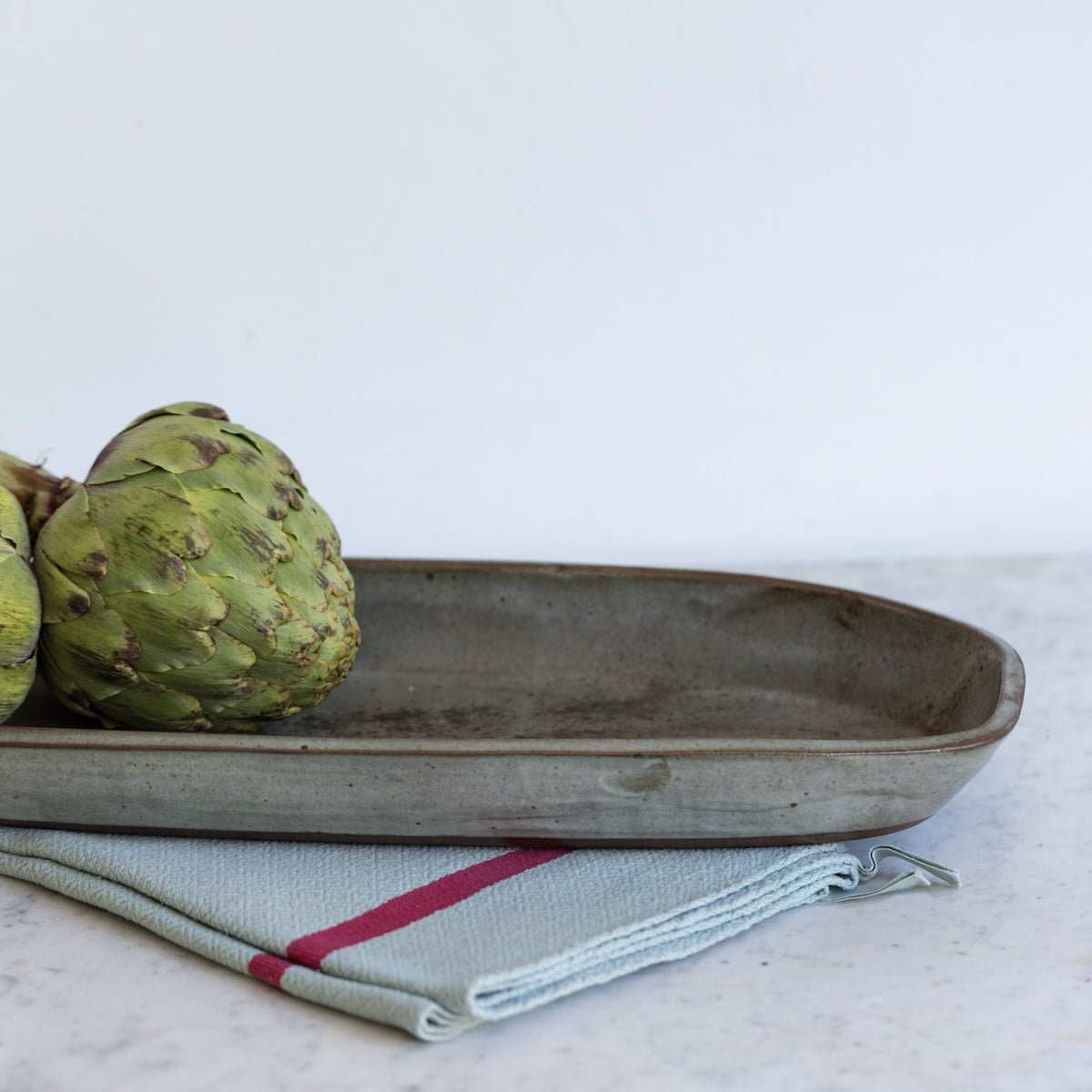 Stoneware Tray | Signed by Artist - elsie green - The French Kitchen