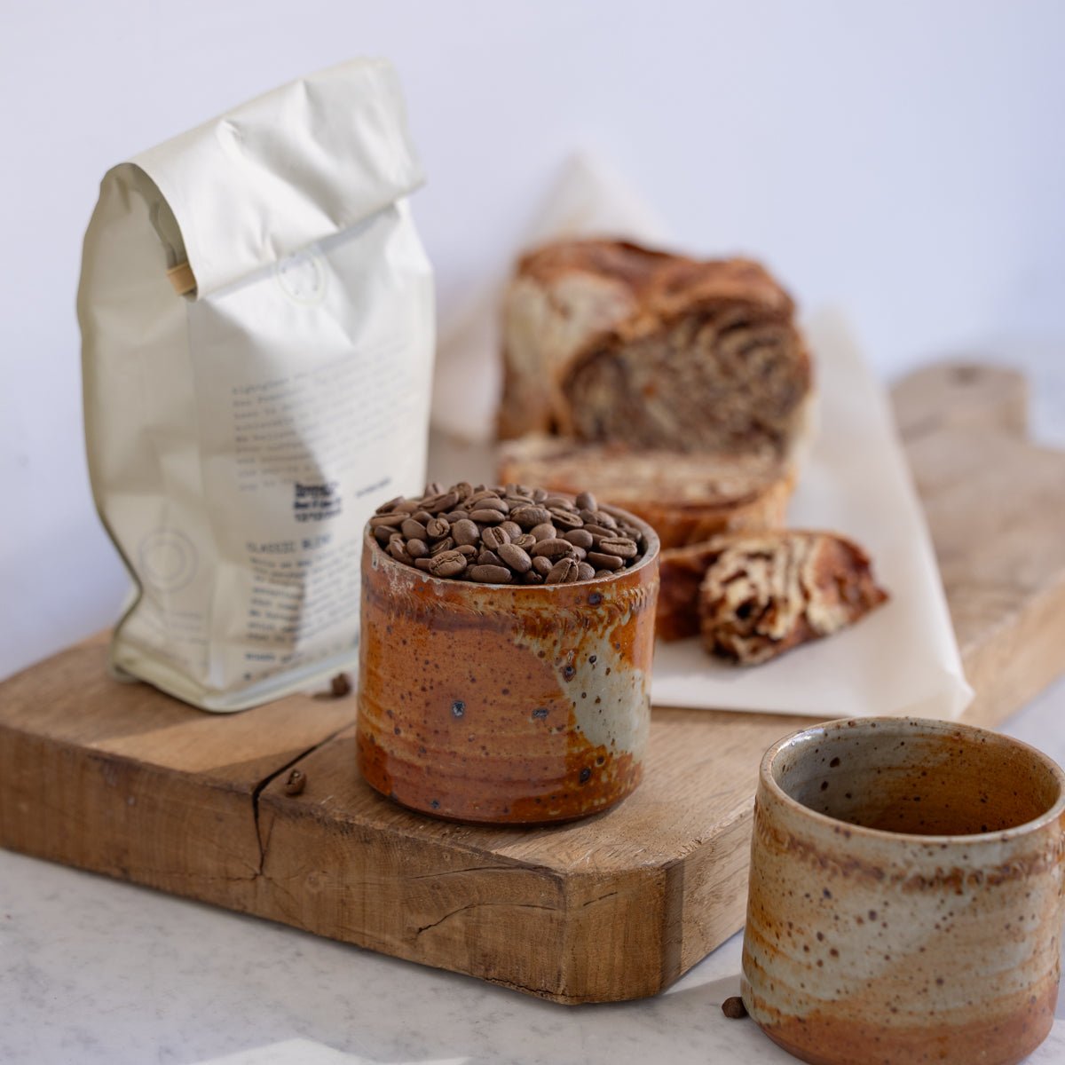 Stoneware Tumbler Set of 4 | Signed by Artist - elsie green - the french kitchen