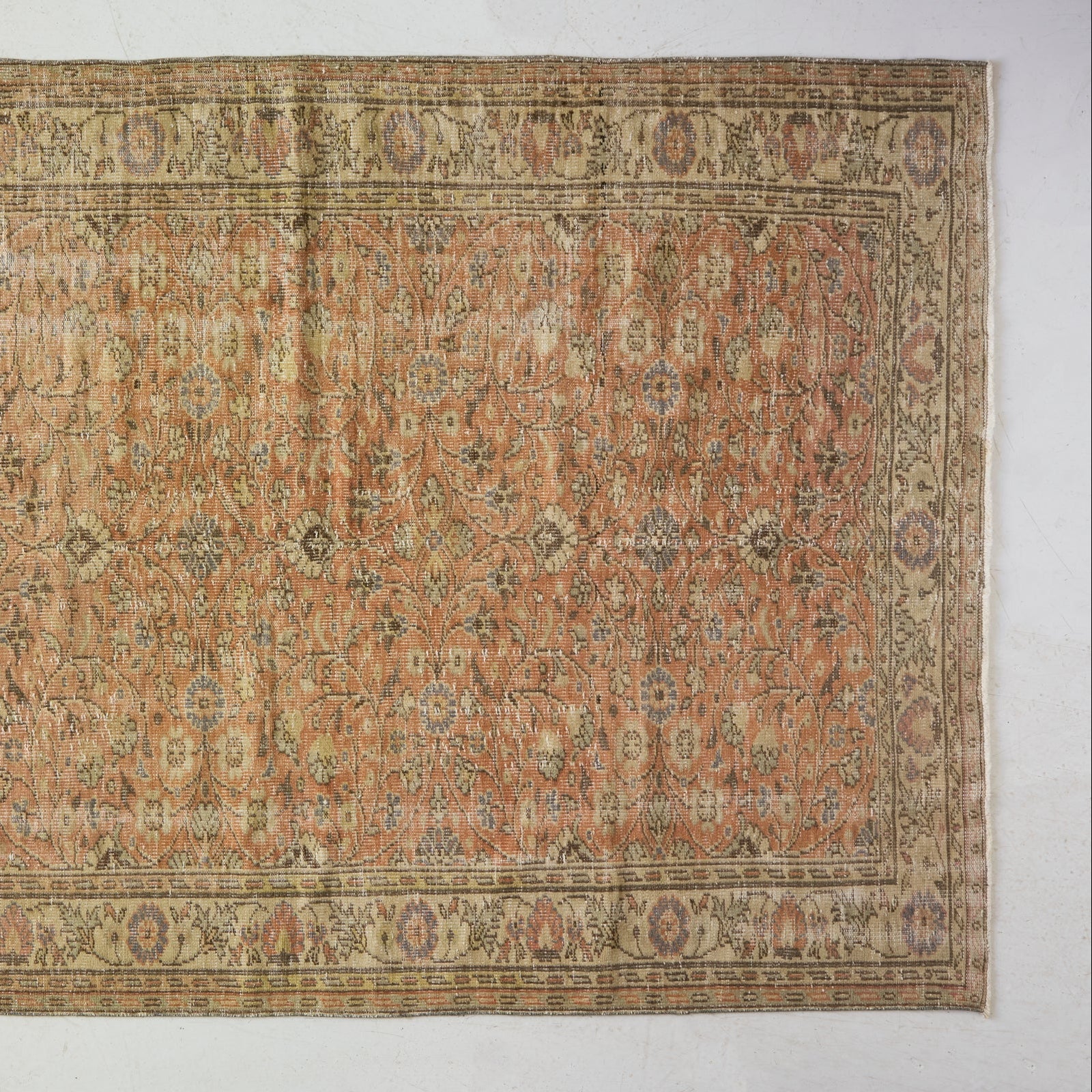 Talence Vintage Rug | 6'3" x 9'7" - elsie green - textiles