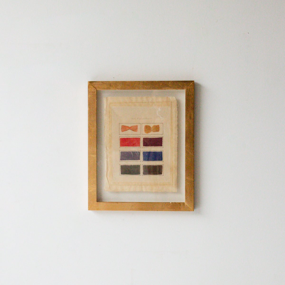 Thread Swatches Watercolor Painting | Dated 1895 - elsie green - art