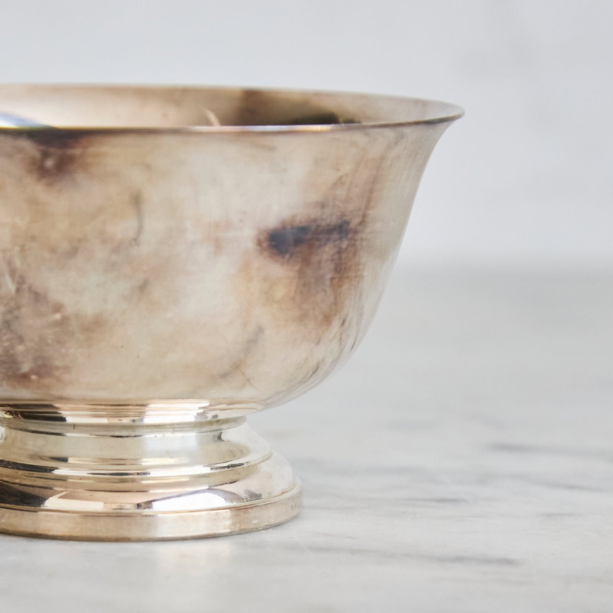 Tiffany and Co. Sterling Sugar Spoon and Paul Revere Silver Bowl | The Patrick Orbe Collection - elsie green - the french kitchen