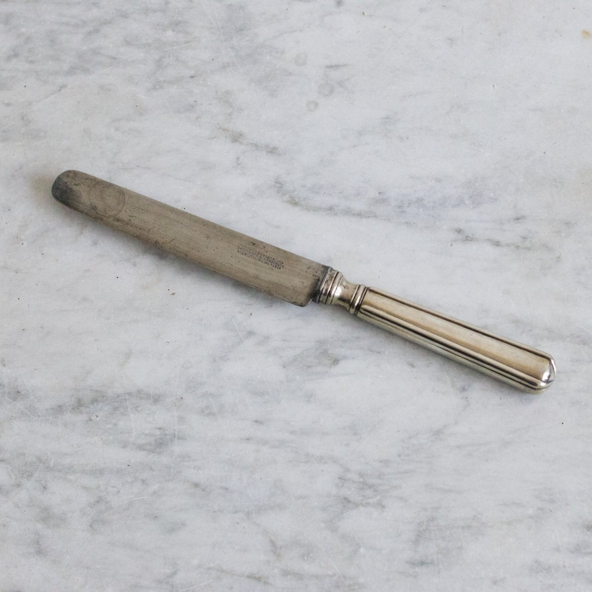 Touron-Parisot Sterling Knife with Paris Stamp Set of 6 - elsie green - the french kitchen
