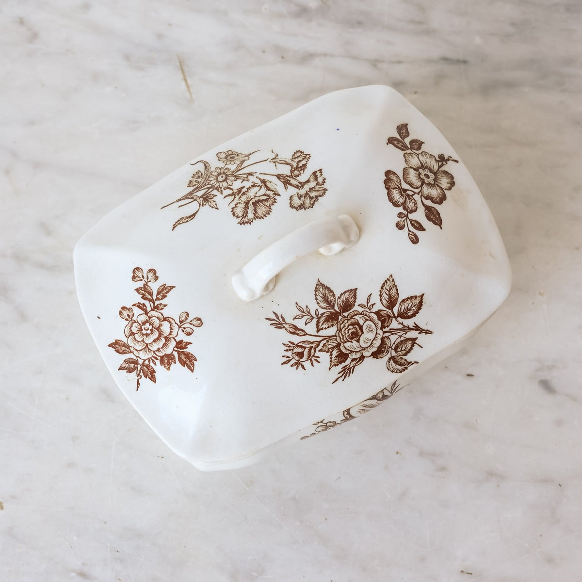 Transferware Cheese Keeper - elsie green - the french kitchen