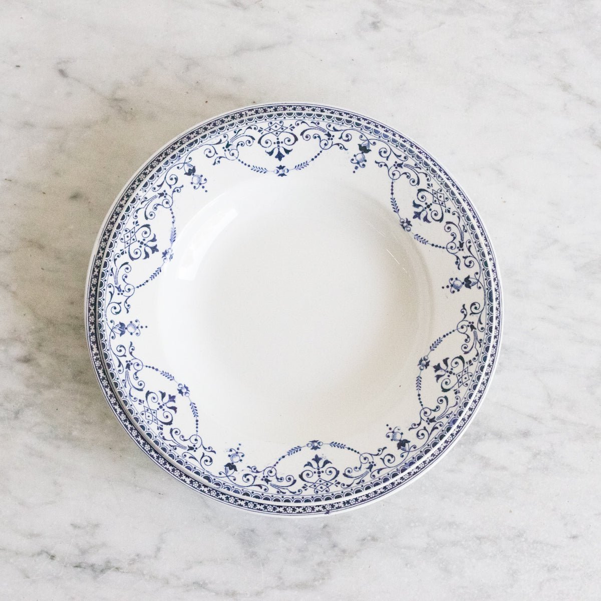 Transferware Soup Bowl Set of 5 - elsie green - French Kitchen