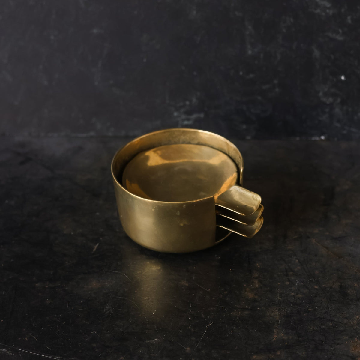 Trio of Brass Ashtrays - elsie green - decor