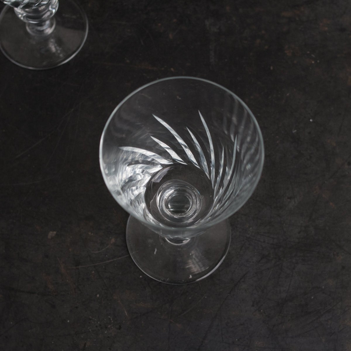 Trio of Crystal Wine Glasses - elsie green - the french kitchen